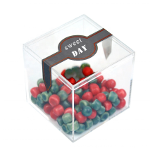 New Arrival  Small Acrylic Clear Acrylic Display Box with Lock